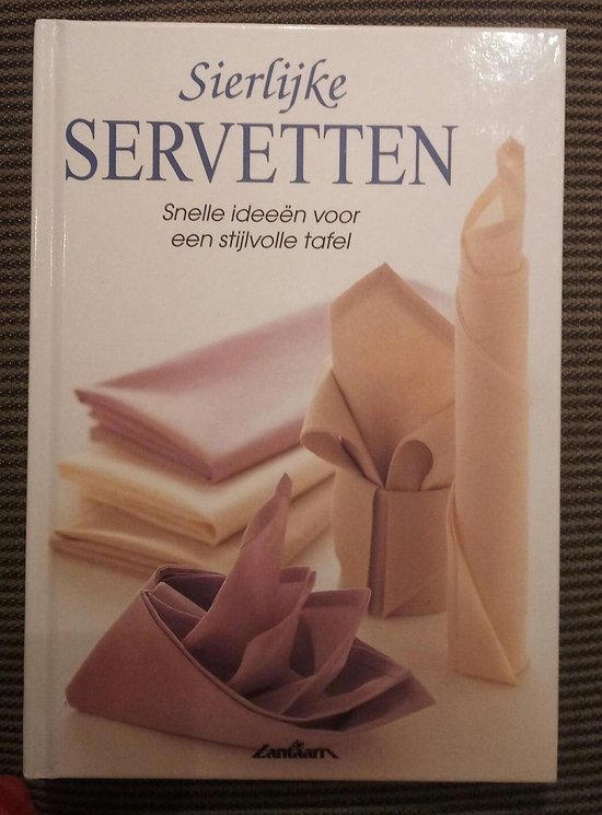 Sierlijke Servetten — boekomslag