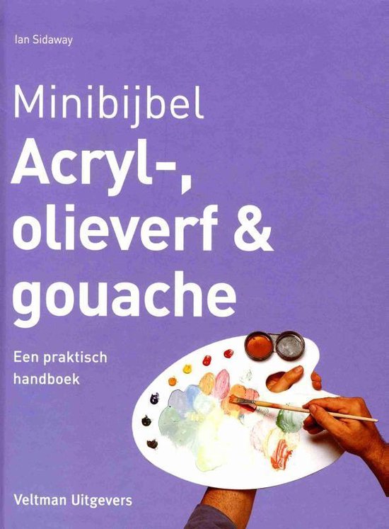 Minibijbel  -   Acryl-, olieverf en gouache — boekomslag