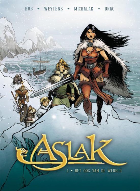 Aslak 1 het oog van de wereld — boekomslag