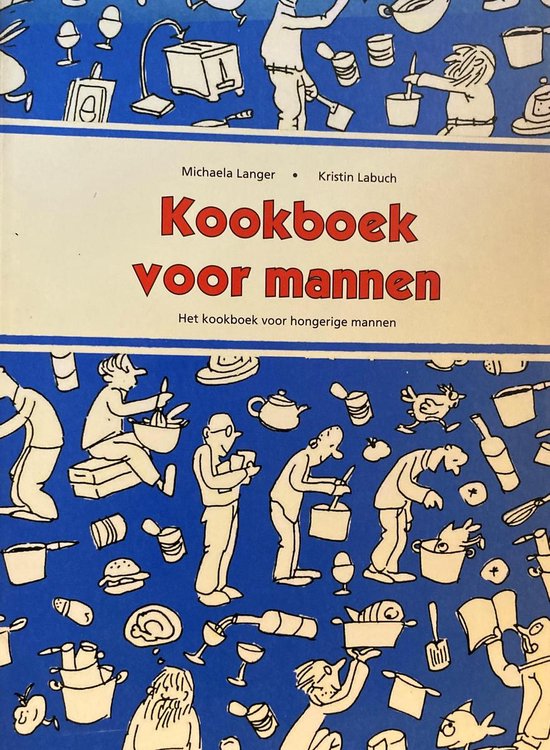 Kookboek voor mannen — boekomslag