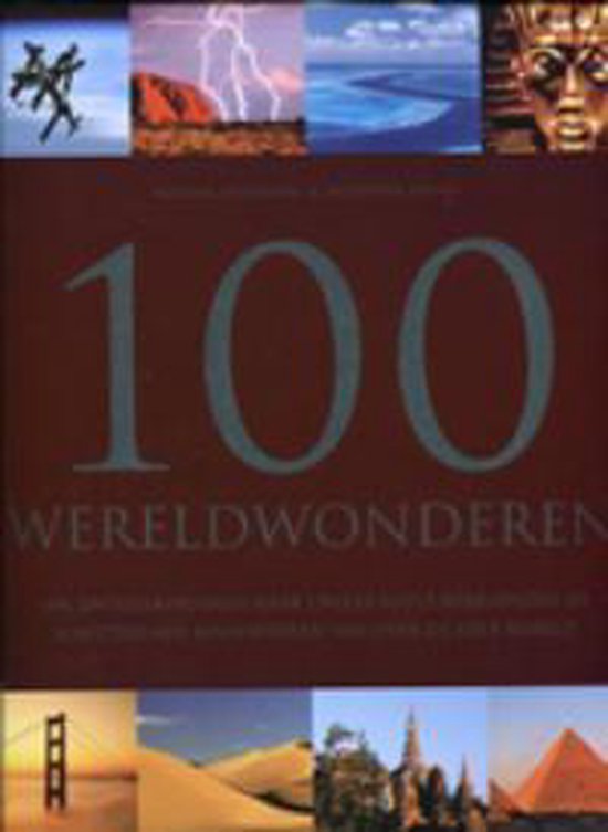 100 wereldwonderen — boekomslag