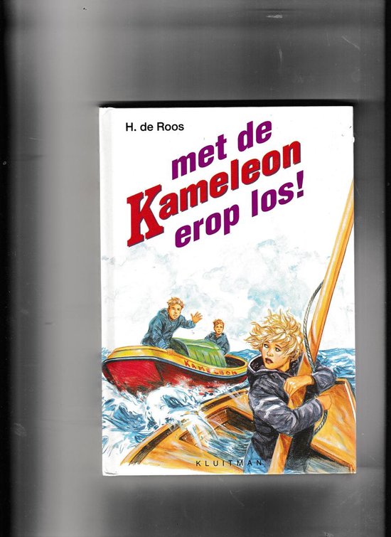 Met de kameleon erop los — boekomslag