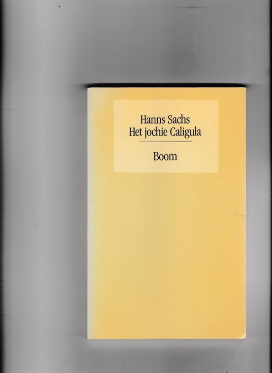 Het jochie Caligula — boekomslag