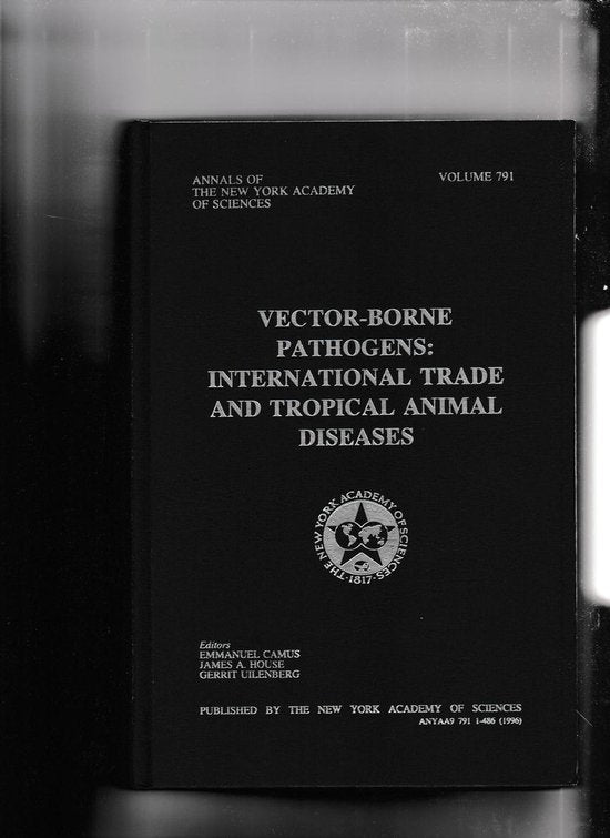 Vector-borne Pathogens — boekomslag