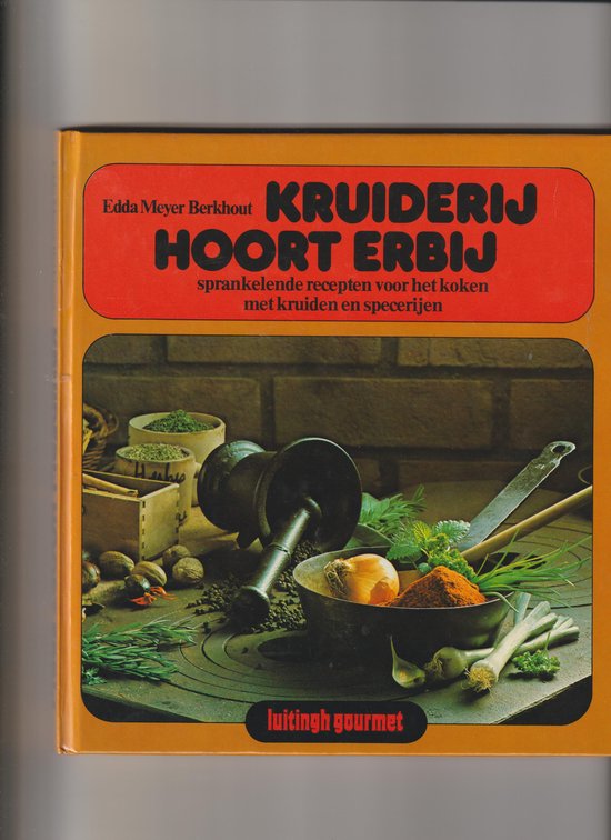 Kruidery hoort erby — boekomslag