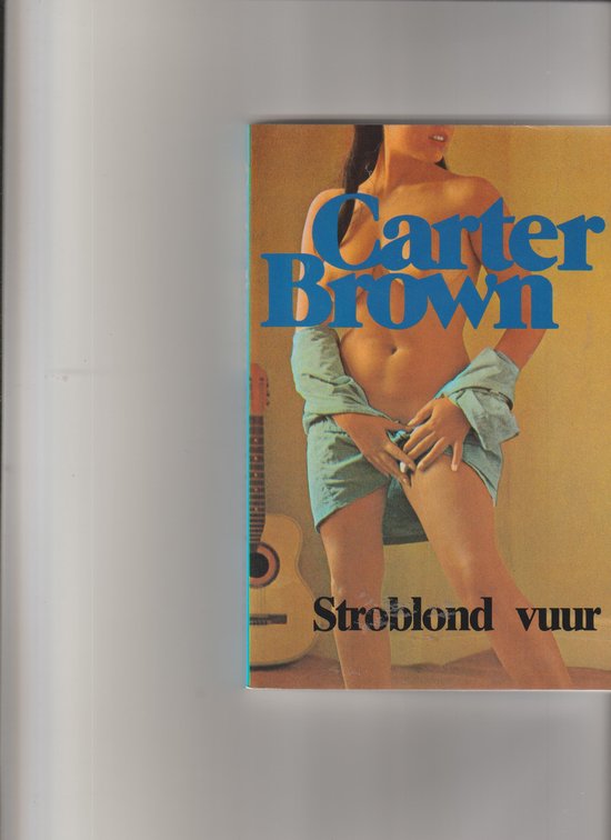 Strooiblond vuur — boekomslag