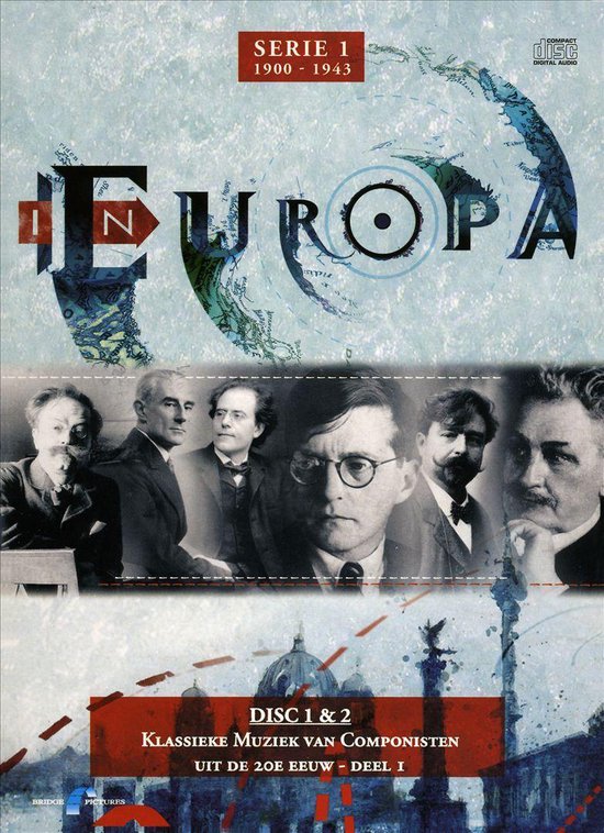 In Europa: Klassieke Muziek van Componisten uit de 2oe Eeuw, Deel 1 — boekomslag