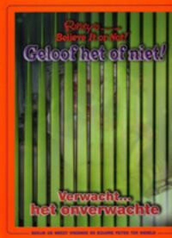 Ripley's Geloof Het Of Niet! — boekomslag