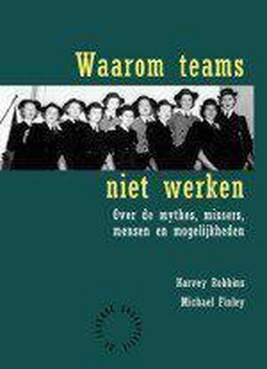 Waarom Teams Niet Werken — boekomslag