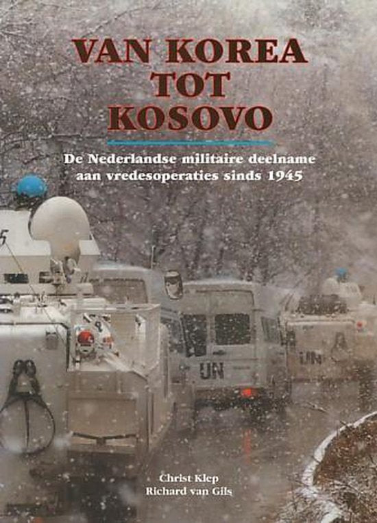 Van Korea tot Kosovo — boekomslag