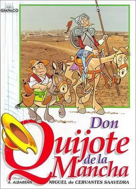Don Quijote De La Mancha / Don Quixote of La Mancha — boekomslag