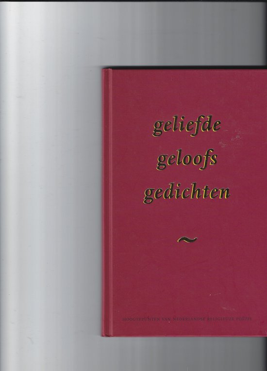 Geliefde Geloofsgedichten — omslag