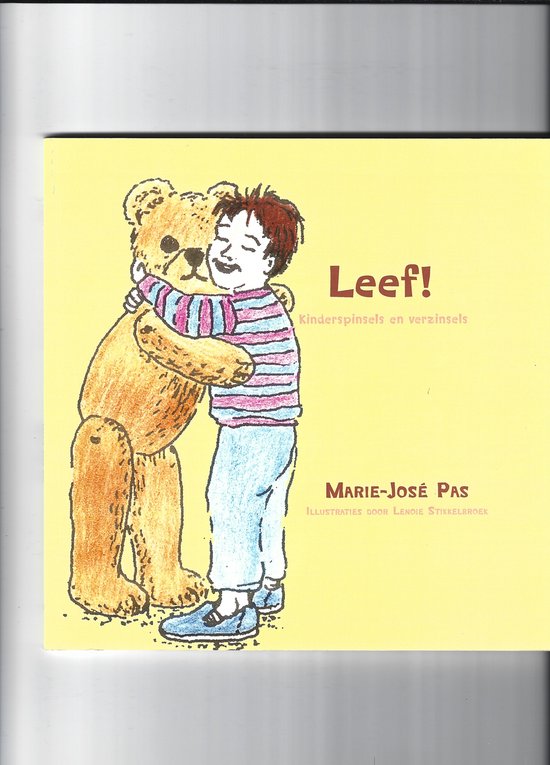Leef! kinderspinsels en verzinsels — boekomslag