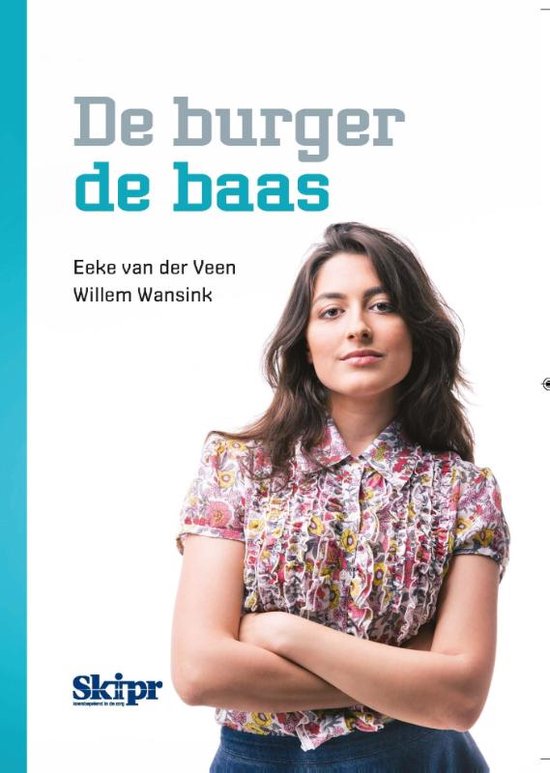 De burger de baas — omslag