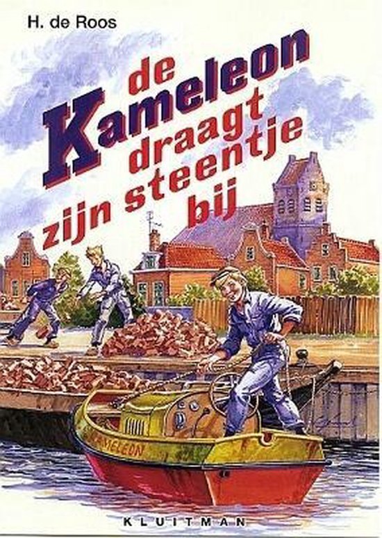Kameleon Draagt Zijn Steentje Bij — boekomslag