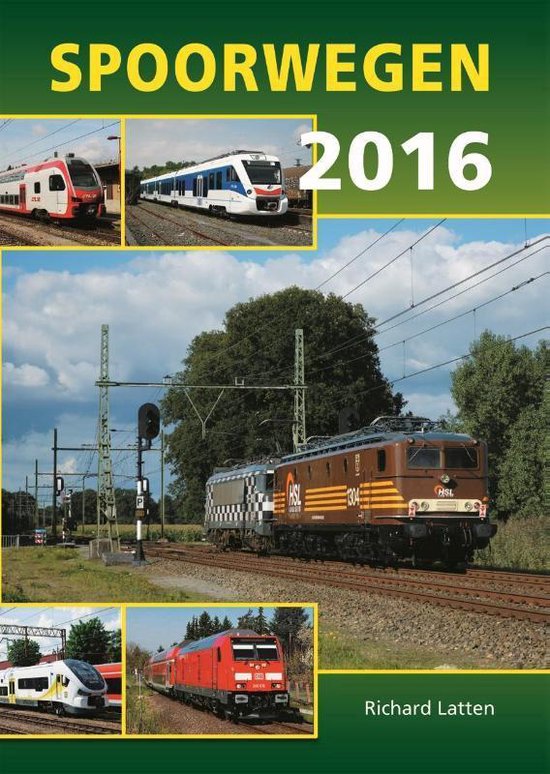 Spoorwegen 2016 — boekomslag