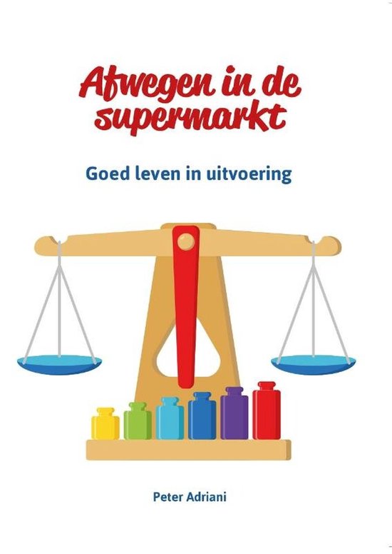 Afwegen in de supermarkt — boekomslag