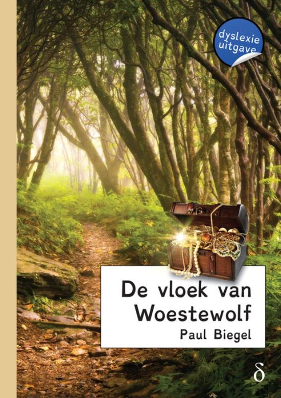 De vloek van Woestewolf — boekomslag