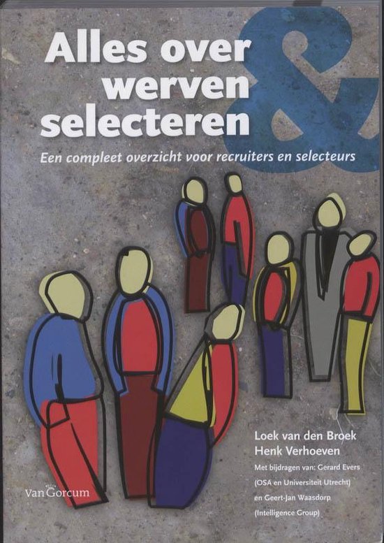 Alles over werven en selecteren — boekomslag