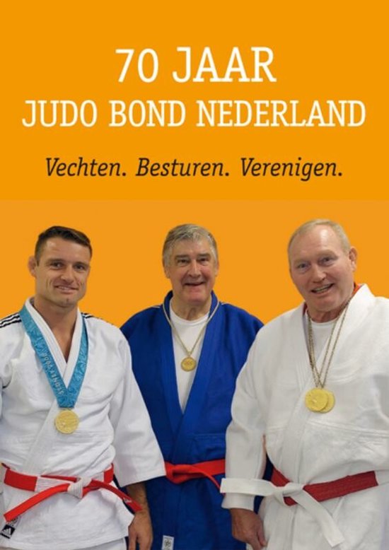 70 Jaar Judo Bond Nederland — boekomslag