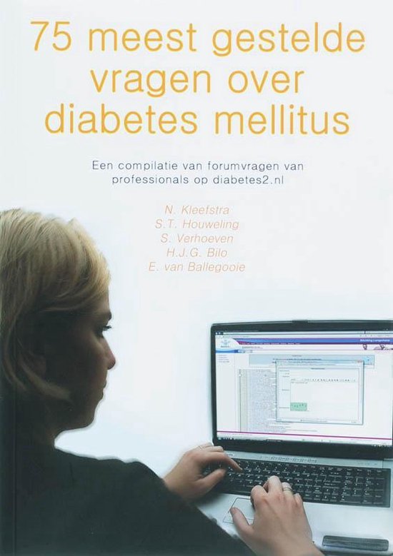 75 meest gestelde vragen over diabetes mellitus — boekomslag