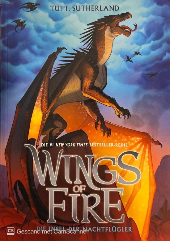 Wings of Fire 1: Die Prophezeiung der Drachen - Die NY-Times Bestseller Drachen-Saga — boekomslag