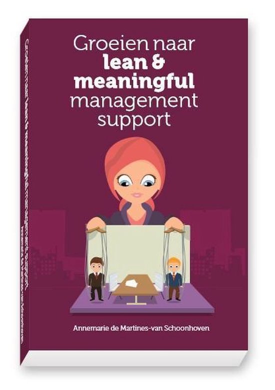 Groeien naar lean & meaningful management support — boekomslag