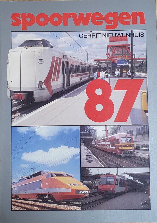 Spoorwegen 1987 — boekomslag