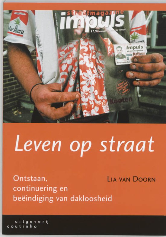 Leven op straat — boekomslag