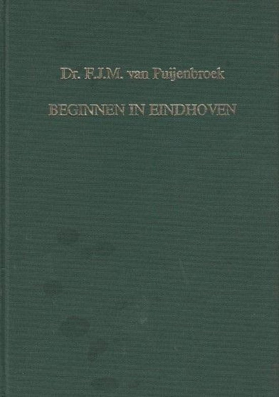Beginnen in eindhoven — boekomslag