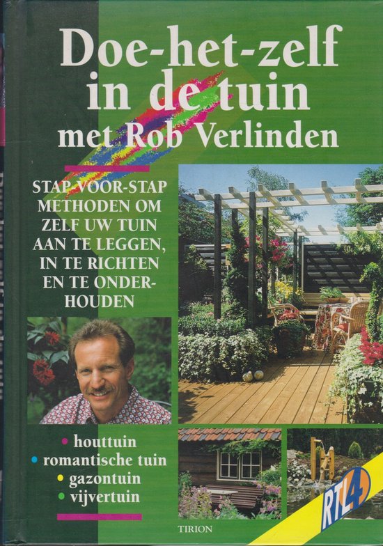 Doe het zelf in de tuin met Rob Verlinden — boekomslag