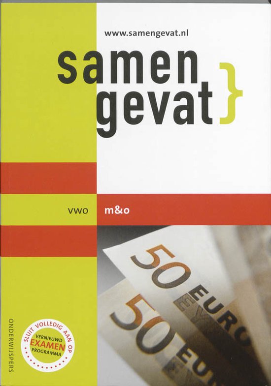 Samengevat Vwo M&O — boekomslag