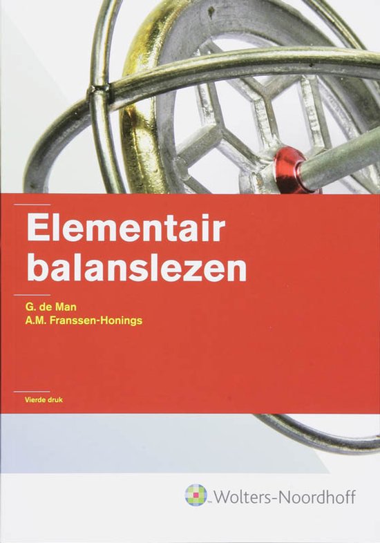 Elementair balanslezen — boekomslag