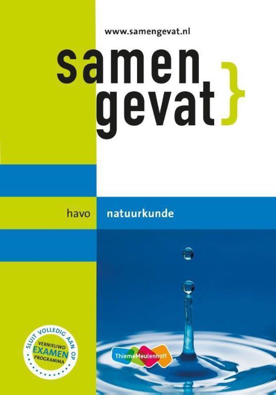 Samengevat - Natuurkunde Havo — boekomslag