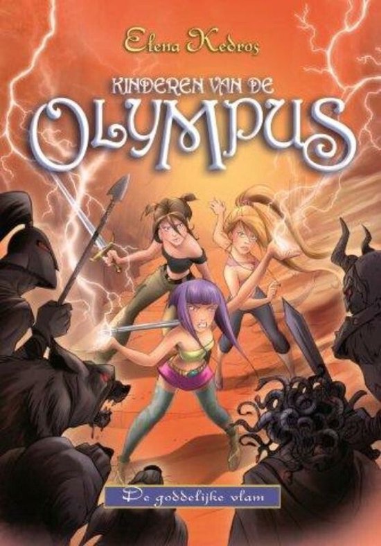 Kinderen Van De Olympus Ii -  De Godenvlam — boekomslag