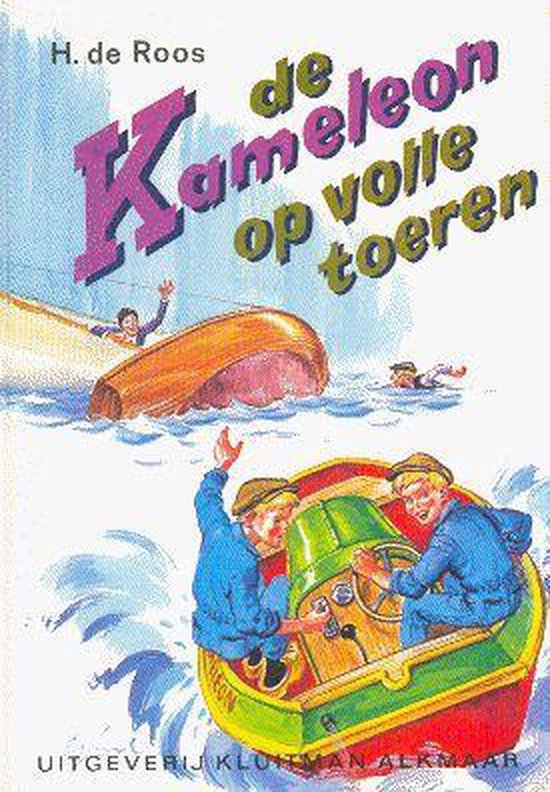 De kameleon op volle toeren — boekomslag