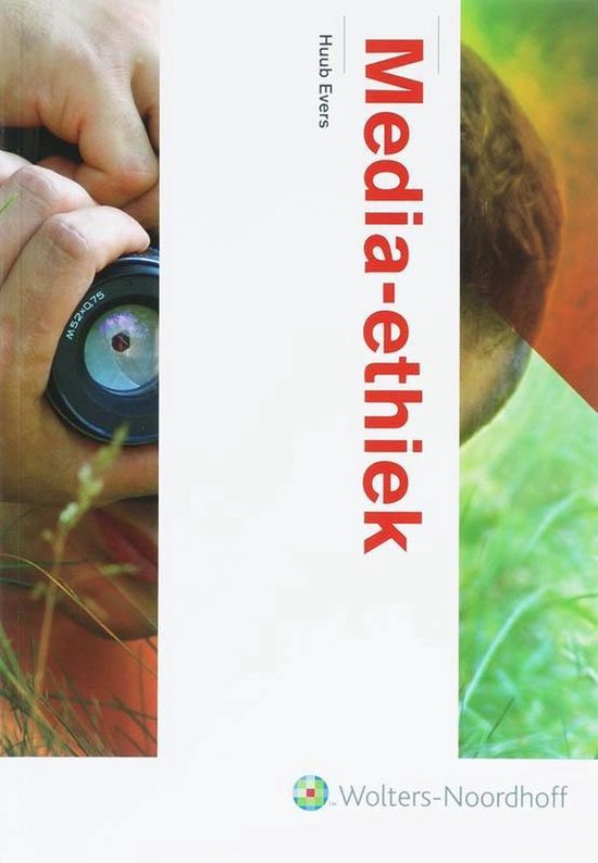 Media-ethiek — boekomslag