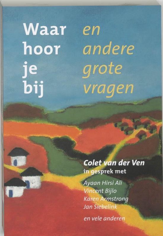 Waar Hoor Je Bij En Andere Grote Vragen — boekomslag
