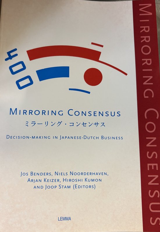Mirroring Consensus — boekomslag