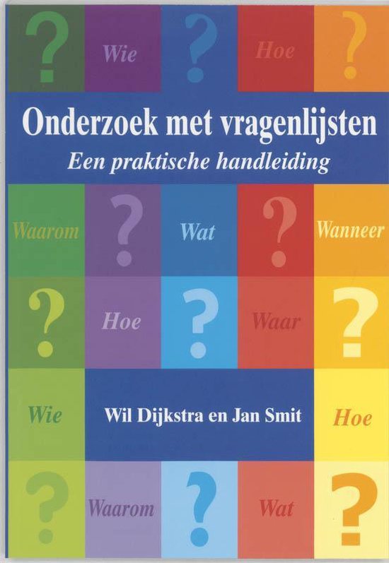Onderzoek Met Vragenlijsten — boekomslag