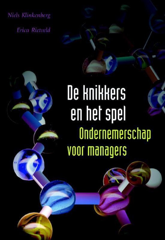De knikkers en het spel — boekomslag