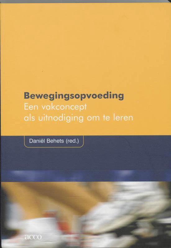 Bewegingsopvoeding — boekomslag
