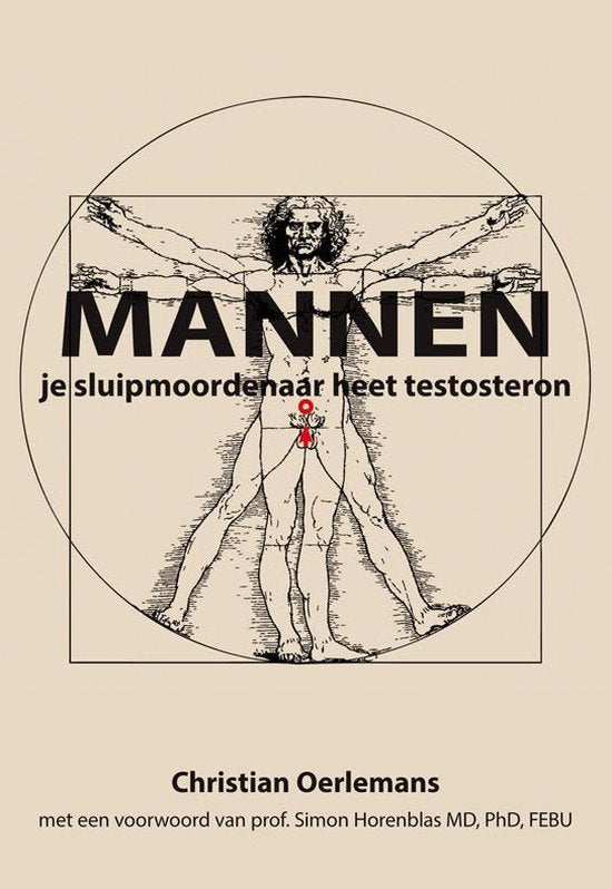 Mannen je sluipmoordenaar heet testosteron — boekomslag