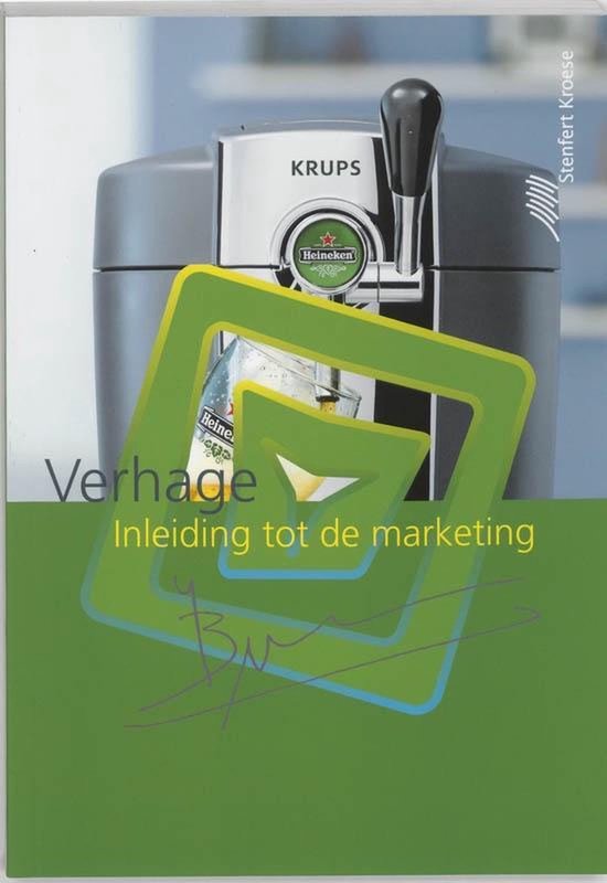 Inleiding tot de marketing — boekomslag