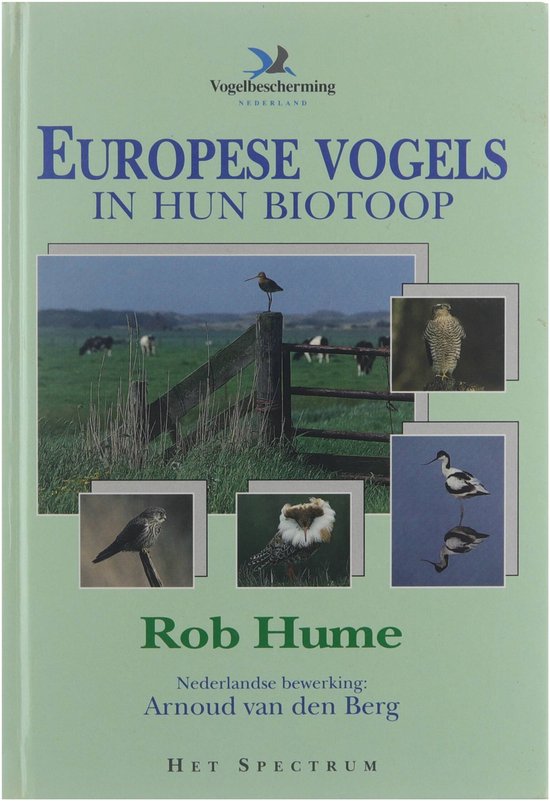 EUROPESE VOGELS IN HUN BIOTOOP — omslag