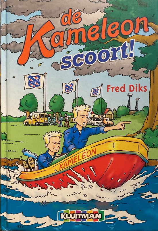 De Kameleon scoort ! — boekomslag