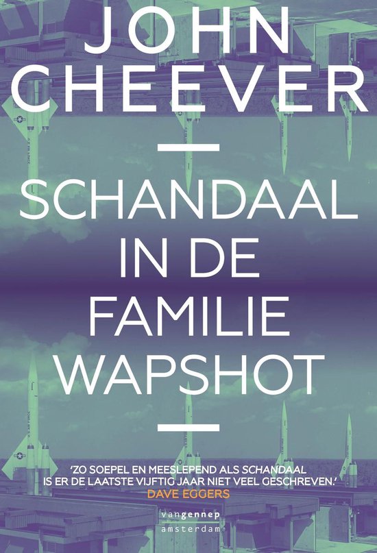 Het schandaal van de familie Wapshot — boekomslag