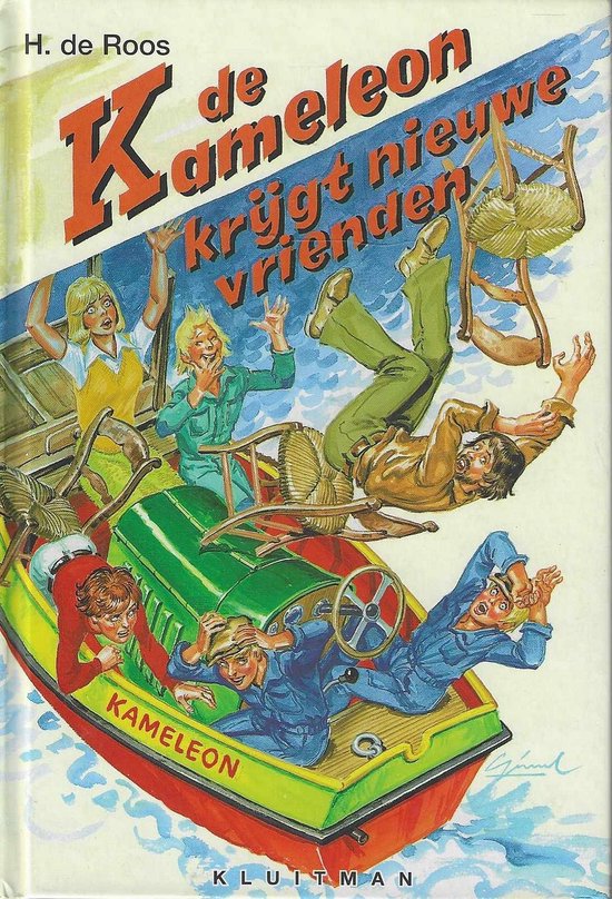 Kameleon Krijgt Nieuwe Vrienden Klassiek — boekomslag