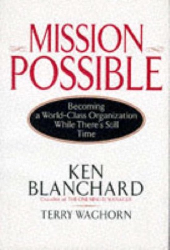 Mission Possible — boekomslag