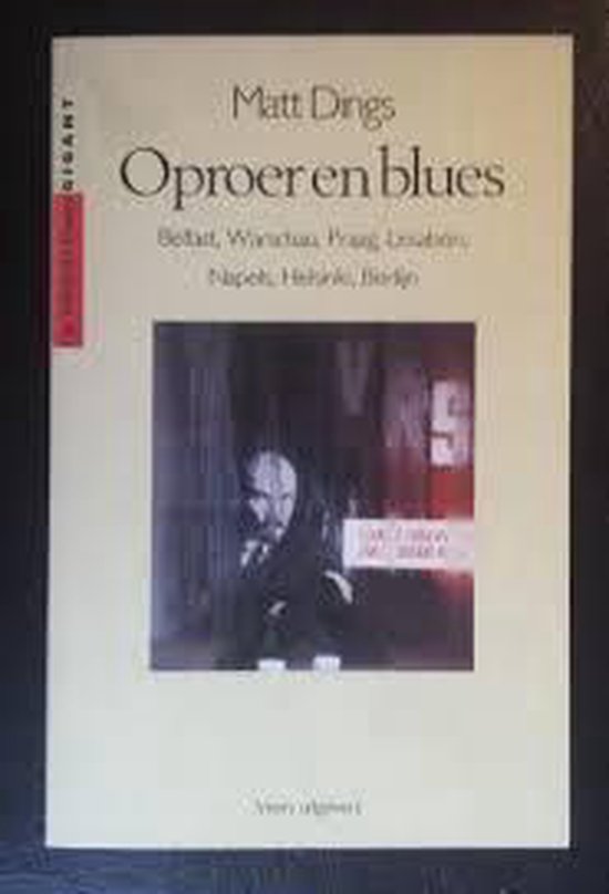 oproer en blues — boekomslag